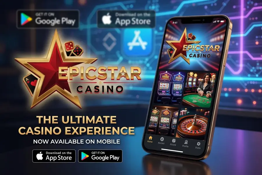 EpicStar Casino мобільний застосунок